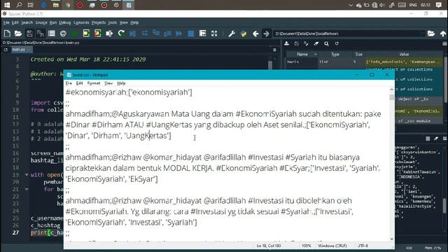 Memasangkan dengan Hashtag Utama - Social Network Analysis смотреть онлайн