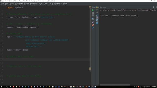 Python Sqlite3 Tutorial Beginners смотреть онлайн