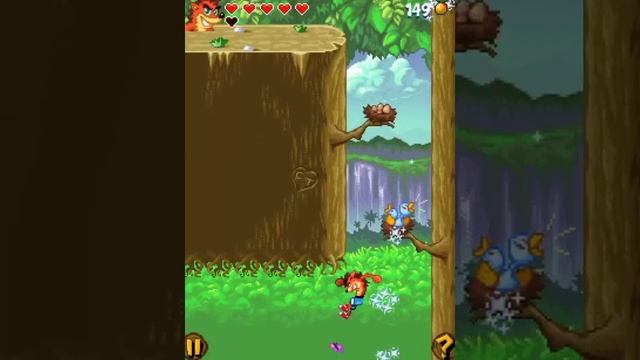 Nostalgia Java Game "Crash Bandicoot Mutant Island", Monster Earth Part 1 смотреть онлайн