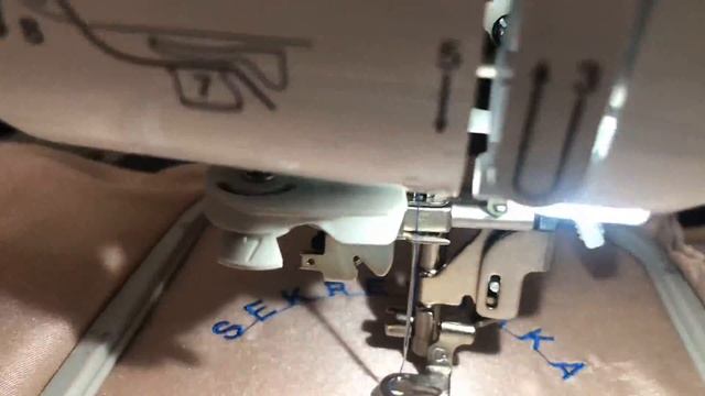 Haft przy wykorzystaniu hafciarki Brother/brother embroidery machine смотреть онлайн