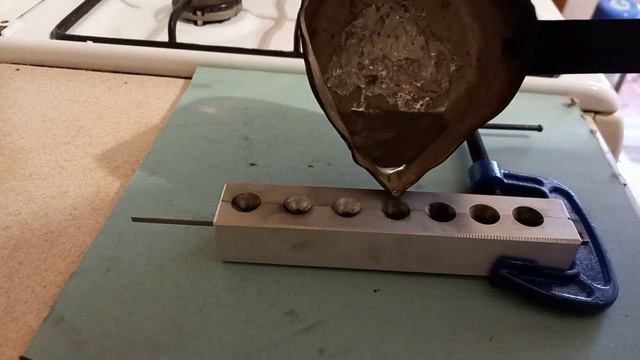 Литье грузов в домашних условиях.