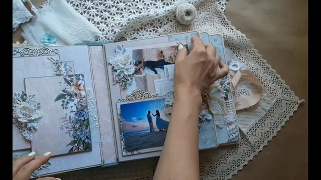 Свадебный альбом из коллекции Together Forever от Скраподелие Анастасии Калимуллиной. смотреть онлайн