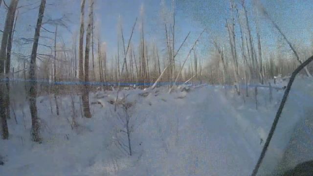 BRP 550F SWT и Stels Россомаха - поездка на озеро Варгато часть 1 смотреть онлайн