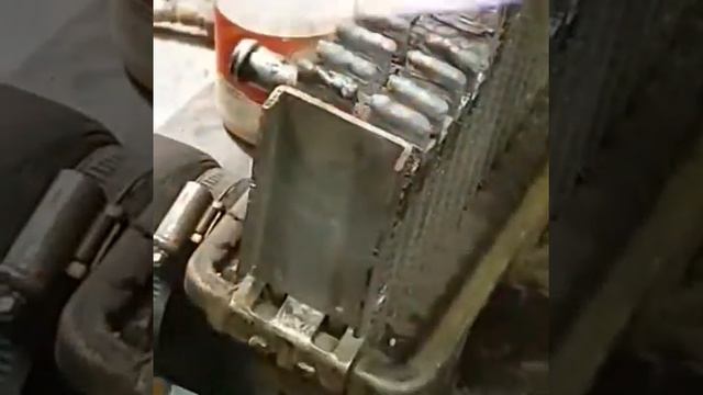 Пайка алюминиевого радиатора водородом с использованием электролизера МОСКВА смотреть онлайн