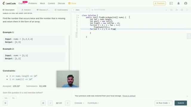 LeetCode-645.Set Mismatch смотреть онлайн