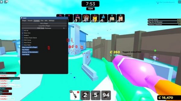Roblox Big Paintball Script (PasteBin)
