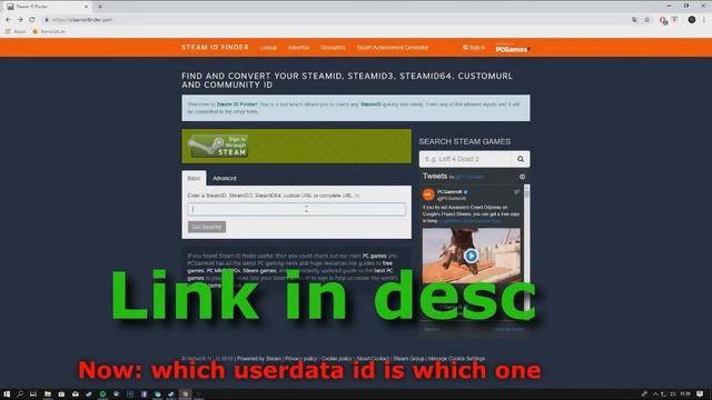 STEAM: How to find userdata + which userdata ID is which one. смотреть онлайн