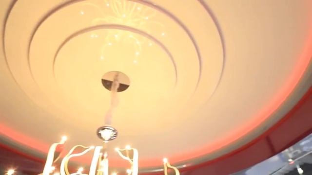 Многоуровневые натяжные потолки Omega Flott System смотреть онлайн