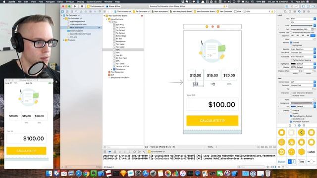 7 Ways to Add Auto Layout Constraints Using the Storyboard in Xcode 9 смотреть онлайн