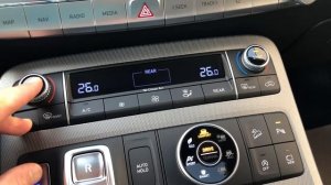 Hyundai Palisade - how to change temperature from F to C
