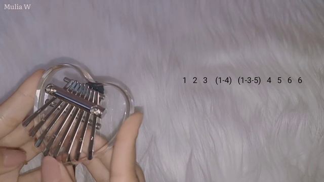 BLUE BIRD (ブルーバード) ☁ - 8 Key Kalimba Tabs смотреть онлайн