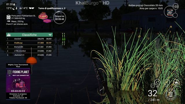 Fishing Planet - Mighty Carp Tour Qualifier 2, San Joaquin Delta, California, USA смотреть онлайн