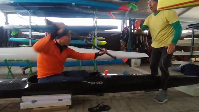 Lezioni Master Tecnica Kayak Olimpica Andrea Pace Cavallino 1 nov. 2021.(2) смотреть онлайн