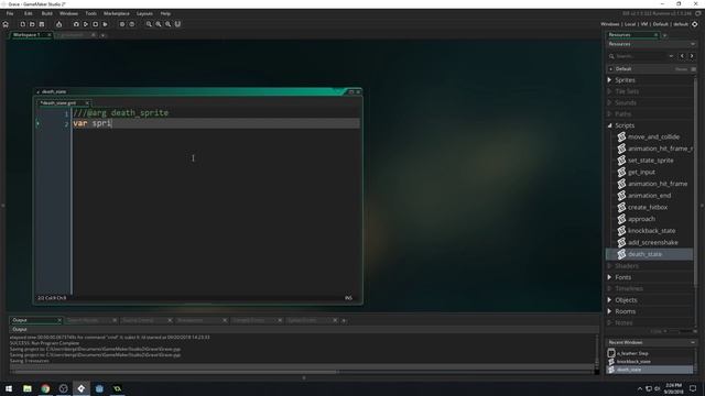 GameMaker Studio Tutorial - 2D Hack-n-Slash #30: Enemy Death States смотреть онлайн
