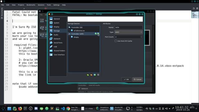 virtualbox Could not read from boot medium, no bootable medium found [solved] смотреть онлайн