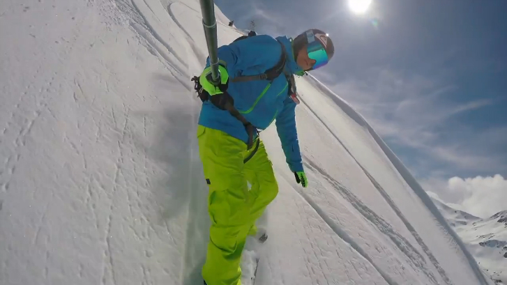 Красивый сноубординг в Болгарии смотреть онлайн