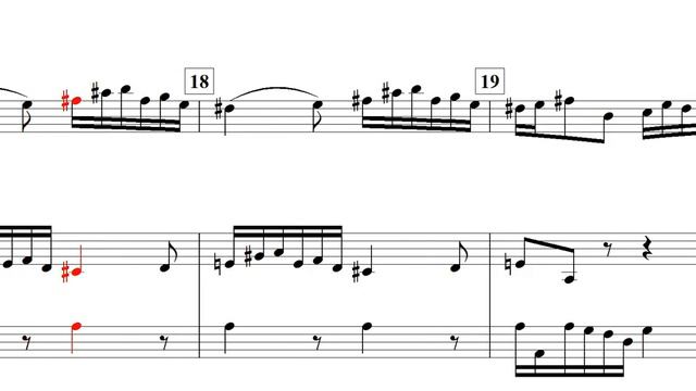 Siciliano(Flute Sonata BWV-1031)(J.S. Bach)-for Clarinet(Bb) смотреть онлайн