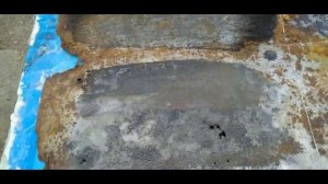 Удаление ржавчины с листа железа