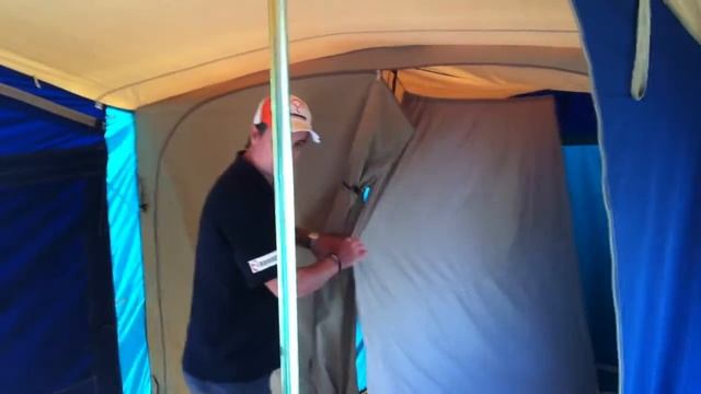 Australias best tents - Diamantina Sheraton Majestic Canvas Tent - internal design features смотреть онлайн