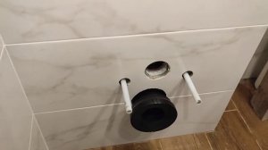 Установка унитаза Ceramica Nova Metropol Rimless CN4002 на инсталяцию Tece