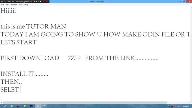 How To Make .tar & .md5 Format(odin Files) In 7zip Using Windows ||2015