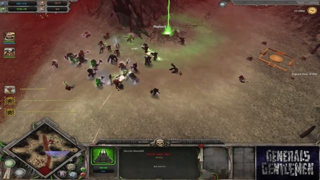 [Dawn of War 1 Gameplay] Chris(Necrons) vs Ultra(Space Marines) смотреть онлайн