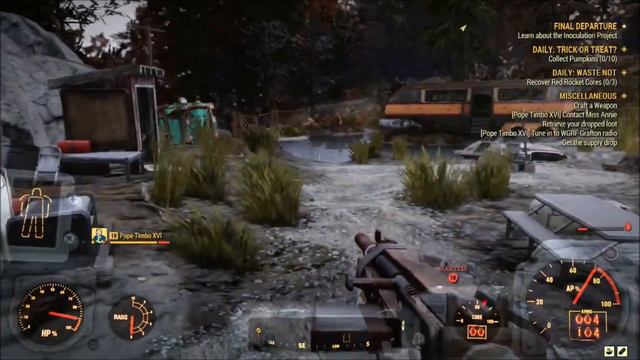 FO76 Scorchebeast, Vault 94, Power Armor Location смотреть онлайн