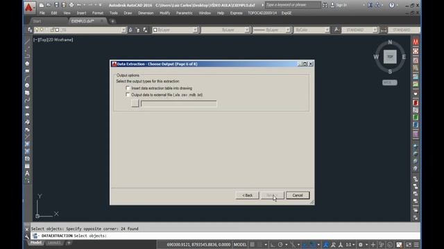 Exportando coordenadas do AutoCad смотреть онлайн