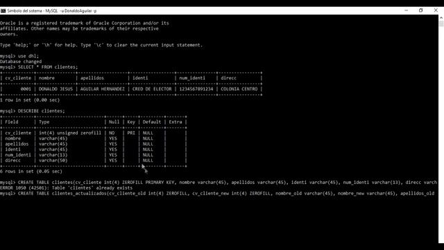 CREAR UN USUARIO EN MYSQL Y CREAR UN TRIGGER AFTER UPDATE смотреть онлайн