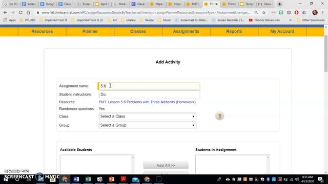 How to Make Assignments in Personal Math Trainer смотреть онлайн