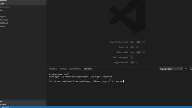 React cli to create component #react #rcti смотреть онлайн