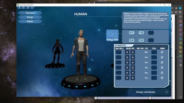 Traveller Character Creation/Management tool - RPGSuite.com смотреть онлайн