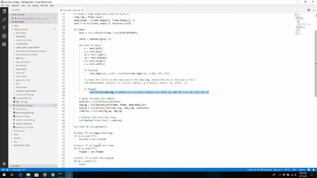 Blur Your Face Automatically Part 2 - Blur with a Circular mask смотреть онлайн