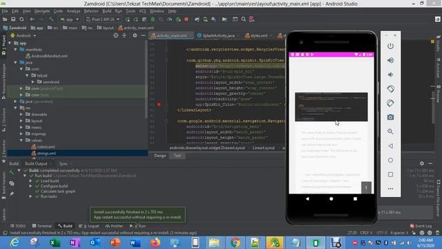 Convert Website to Android Studio with Push Notification смотреть онлайн