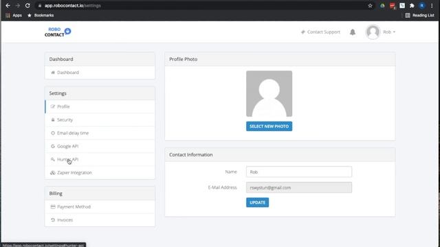 Generating a Hunter API Key and Using it in Your RoboContact Account смотреть онлайн
