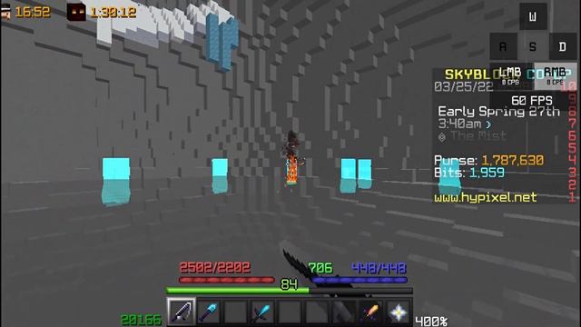 I ghost grinded for 1 hour using the WORST SETUP | Hypixel Skyblock смотреть онлайн