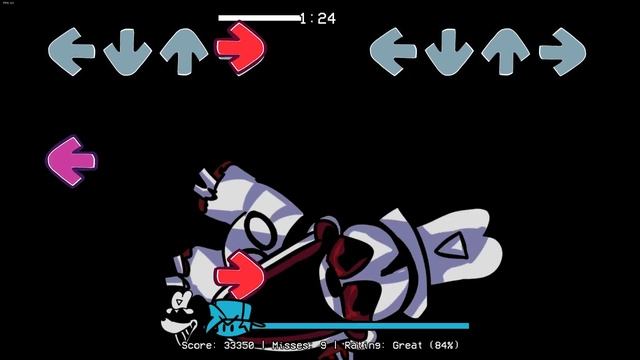 Хоррор Мод Микки Маус EXE во Friday Night Funkin' VS Mickey Mouse Treasure Funkin DEMO #2 смотреть онлайн