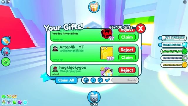 ПОСЛЕ ТАКИХ ПОДАРКОВ РУБРИКУ МОЖНО ЗАКРЫВАТЬ... PET SIMULATOR X В РОБЛОКС?! ROBLOX смотреть онлайн