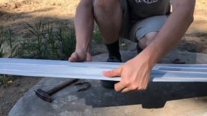 Пластиковый забор.