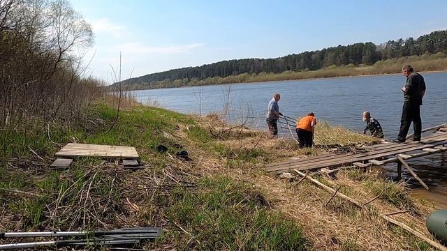 Ставим плетень на Оке, часть 2 смотреть онлайн