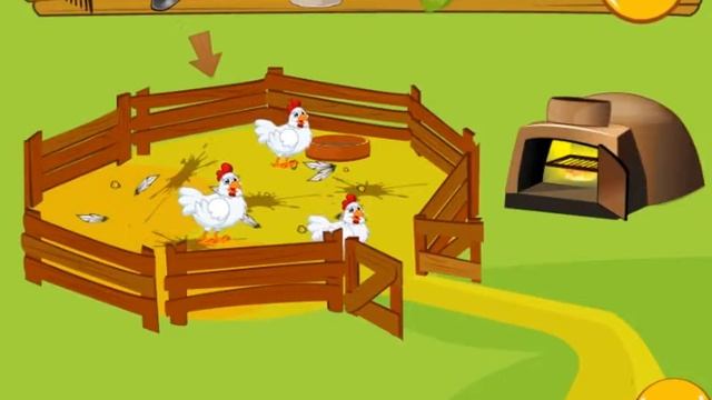 Peppa Pig Farm Game For Kids смотреть онлайн