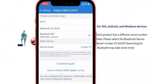 Detailed tutorial on using Vgate vLinker FS Bluetooth