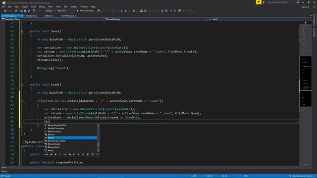 Saving Game Data in Unity смотреть онлайн