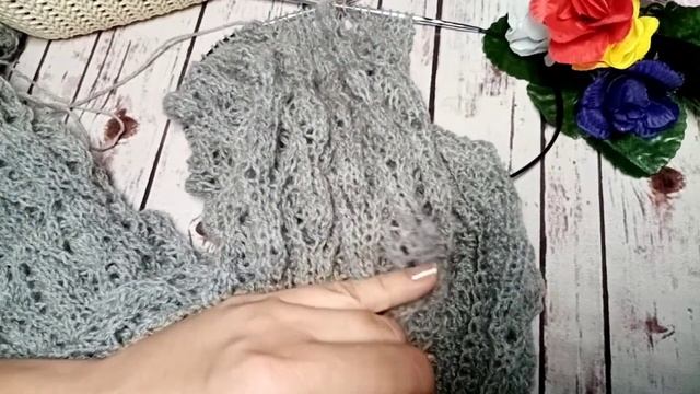 Почему вяжу именно палантины? История вязания! смотреть онлайн