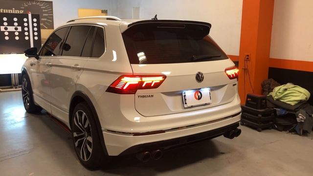 2019 VW Tiguan 380TSI Rline  Retrofit With Tiguan Facelift Dynamic LED Tail Light