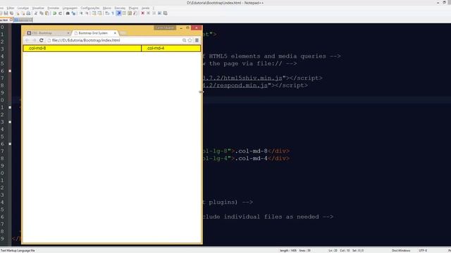 Como criar site com Bootstrap - Grids Responsivas - Vídeo 4 смотреть онлайн
