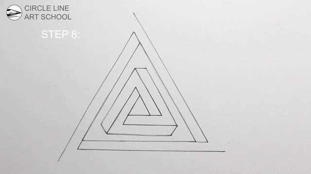 How to Draw the Impossible Triangle Double: Narrated Step by Step смотреть онлайн