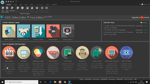 Setting The Correct Resolution And Frame Rate For Your Videos In VSDC Free Video Editor