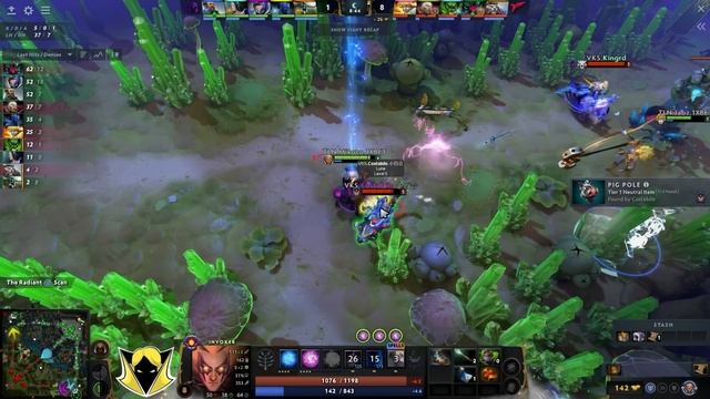 MIKOTO INVOKER AMAZING PERFORMANCE IN TI12 | Dota 2 Invoker