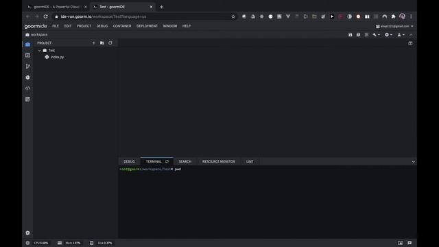Programming in Python Setup Instructions 2 - Goorm IDE for Programming смотреть онлайн